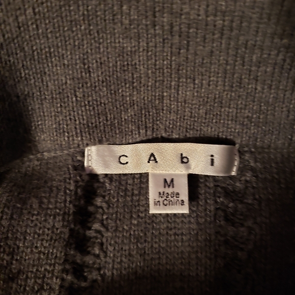 Cabi Style #884 Grey Femme Fit & Flare Cotton Knit Skirt M - Picture 3 of 4